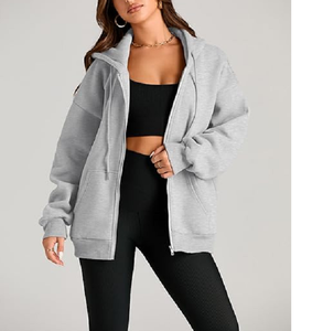 Sweats à capuche imprimés décontractés pour femmes Bangladesh Long hiver automne vêtements avant arrière Logos Anti-rétrécissement Anti-rides Badge - Product Image 1