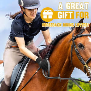 Gants d'équitation en cuir légers à doigts entiers, antidérapants et coupe-vent pour adultes, enfants, garçons, filles, pour l'équitation hivernale - Product Image 2