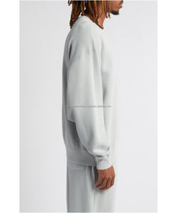 Sudadera larga con capucha y cremallera de diseñador para hombre 2024, jersey de invierno con logotipo bordado personalizable, tela lavada de talla grande sólida - Product Image 4