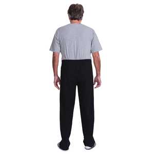 Pantalones de Rehabilitación Postoperatoria Morbidezza 9038 Grises con Cierre de Cremallera en Ambos Lados, Talla XS - Product Image 4