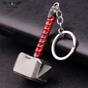 Porte-clés Thor Hammer de qualité supérieure, porte-clés en métal lourd pour les fans, objets de collection et articles cadeaux - Product Image 2