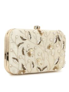 Pochette en Faux Soie Ornée Tissu de Haute Qualité Matériel Durable Sac de Mariage à la Mode Sacs de Créateur pour Mariage Broderie Portefeuilles - Product Image 2