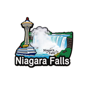 Magnete per Frigorifero 3D delle Cascate del Niagara in Canada, Souvenir Turistico, Regalo Artigianale in Resina, Produzione di Magneti per Frigorifero - Product Image 4