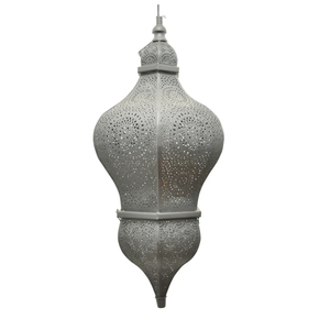 Lámpara Colgante Marroquí Hecha a Mano, Farol Metálico Dorado, Lámpara de Techo con Trabajos de Grabado Antiguos para Decoración del Hogar y Uso en Hoteles - Product Image 5