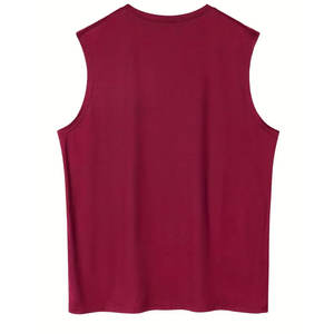 Hot Sale Breathable Plus Size Mens <b>Workout</b> Gym <b>Tank</b> <b>Top</b> Knitted Quick Dry Eco Friendly High Street Style 160g Low MOQ - Product Image 3