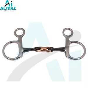 Almac ม้า baucher คุณภาพสูงบิตทำเพื่อสนับสนุนท่าทางม้าที่ผ่อนคลายและสัญญาณที่ถูกต้องเพื่อความคมชัดของผู้ขับขี่ - Product Image 1