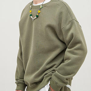 Sweat-shirt à col rond basique, doublure en polaire douce assure chaleur et confort, mode unisexe au quotidien pour toutes les occasions - Product Image 3