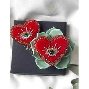 Broche en jean lettre Y, badges en soie indienne, emblème, motif chinois, épingles décoratives créatives, épingle de sûreté, haute qualité, personnalisable - Product Image 5