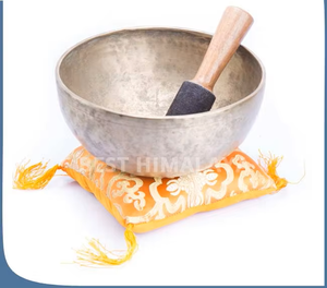 Handmade Tây Tạng kim loại Thủ công mỹ nghệ truyền thống hát bát cho Thiền Định và thư giãn - Product Image 6