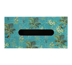 Boîte à mouchoirs en bois et support en résine pour salle de bain cuisine stockage de papier toilette - Product Image 1