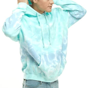 Sudadera con capucha Sun Fade de manga larga para hombre, logotipo personalizado, colores sólidos para invierno - Product Image 4