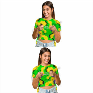 Camisetas cortas de moda para mujer, camisetas cortas cómodas para el día a día - Product Image 5