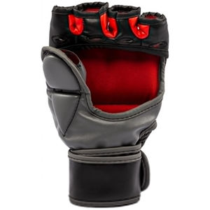 Gants de MMA en cuir de qualité supérieure à faible MOQ avec poignées, taille et logo personnalisables, gants de boxe professionnels - Product Image 5