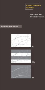 WLOGO 20x30 Azulejos de cerámica Premium Diseño moderno Azulejos de pared digitales para interior para baño Cocina Sala de estar Patio - Product Image 3