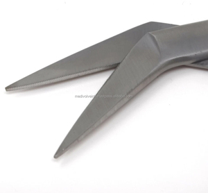 Tijeras Quirúrgicas Dentales para Encías Iris de 4.5" Anguladas, Micro Tijeras para Tejido de Acero Inoxidable, Manuales, Certificación CE ISO, OEM ODM, Venta al por Mayor - Product Image 6