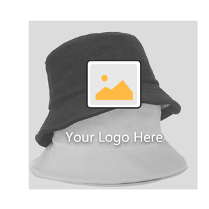 Nouveau design unisexe imprimé Double face porter réversible 100% coton été extérieur seau chapeau de soleil - Product Image 6