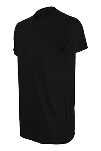 เสื้อยืดคอกลมผู้ชาย 180 แกรม ผ้าฝ้าย 100% สีดำ - Product Image 3