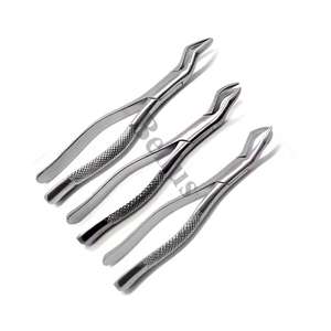Herramientas de extracción de dentista de primera calidad, fórceps de acero inoxidable de grado quirúrgico con asas antideslizantes para el cuidado bucal profesional - Product Image 2