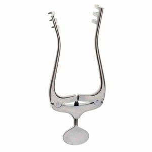 Écarteur auto-retenu Jansen 11.5cm 3x3 dents émoussées, instrument en acier inoxydable pour tissus mous et procédures orthopédiques - Product Image 1
