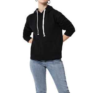 Sudadera con capucha para mujer: Opción urbana elegante, perfecta para la exploración de la ciudad, ofrece corte clásico, ideal para compras a granel, ajuste acogedor - Product Image 3