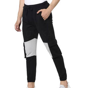 Pantalon de survêtement en coton de qualité supérieure pour hommes de High Street Style sportif décontracté confortable taille basse/moyenne Service OEM léger - Product Image 4