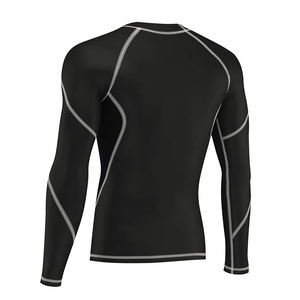 Camiseta Deportiva Personalizada con Tu Propio Diseño, Transpirable, Antibacteriana, de Manga Larga, de Secado Rápido y Compresión para Hombre - Product Image 6