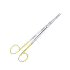 Tijeras quirúrgicas profesionales Metzenbaum Tijeras quirúrgicas manuales finas doradas curvas TC con bordes Romos - Product Image 2