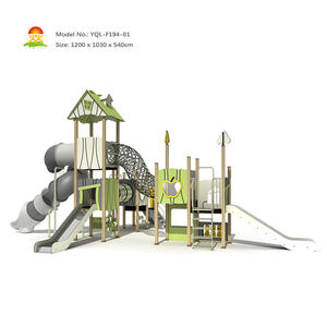 Escorregador de Plástico para Crianças com Duplo Escorregador e Construção Durável para Diversão em Playground e Atividades ao Ar Livre - Product Image 5