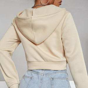 New Custom Women's Sweat Suit 2 Piece <b>Zip</b> <b>up</b> <b>Hoodie</b> and Jogger Set Causal Sportswear 2 Piece Set Women <b>Hoodie</b> - Product Image 4