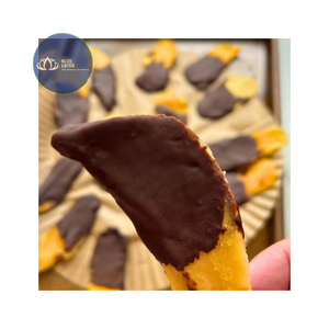 Disponible: Mango Seco Premium Recubierto de Chocolate en Granel, Mezcla de Frutas Naturales para Snacks - Product Image 1