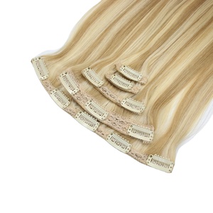 Extension de paquet de cheveux humains 100% brut vietnamien Remy naturel vendeur Clip in - Product Image 2