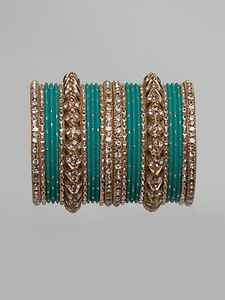 Ensembles de bracelets de mariée multicolores pour mariage, vente chaude, femmes, luxe, nouveau modèle de churiya, différentes tailles - Product Image 3