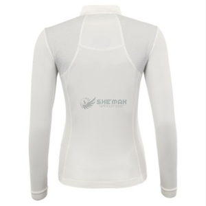 เสื้อเชิ้ตสำหรับการแสดงของผู้หญิง ผ้าเนื้อนุ่ม ยืดหยุ่น สวมใส่สบาย เหมาะสำหรับนักขี่ม้า ระบายอากาศได้ดี รับสั่งทำตามแบบ - Product Image 2