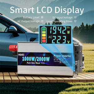 Onduleur à onde sinusoïdale pure HOULI 1600W 800W | <span class=keywords><strong>Convertisseur</strong></span> 12V 24V 48V DC à 220V AC <span class=keywords><strong>pour</strong></span> voiture maison RV <span class=keywords><strong>Camping</strong></span> sauvegarde - Product Image 6
