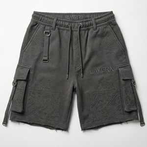Pantalones Cortos Cargo de Algodón para Hombre, Bolsillos Personalizados, Transpirables, Ecológicos, Ropa de Calle, Ropa de Gimnasio, Baloncesto, Casual, Fabricante - Product Image 1