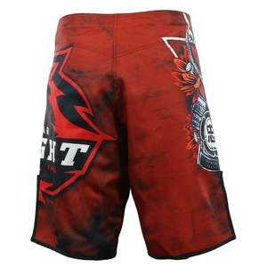 Short MMA pour homme Short de boxe taille élastique entièrement sublimée Short stretch d'art martial pour l'entraînement - Product Image 3