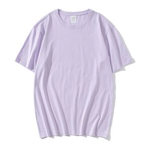 Camiseta de Hombre de Algodón/Fibra de Bambú, Corte Regular, Tejido de Punto, Manga Corta, Cuello Redondo, Diseño Sólido o Gráfico Personalizado, Antiarrugas, Casual, 260g - Product Image 3