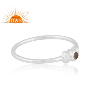 Latest Design Fine Sterling Silver Natural <b>Labradorite</b> Gemstone Stackable <b>Ring</b> Custom Jewelry For Women Gift For Her - Product Image 2