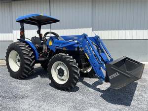 Tractor agrícola New-hollan TT75 bastante usado/Tractor de rueda de tractor Hollan T6070 140HP de bajo consumo de combustible usado - Product Image 3