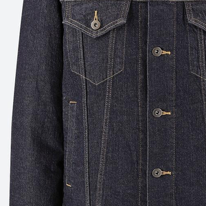 Vestes en jean décontractées pour hommes grandes tailles, utilisation en extérieur en hiver, décoration à boutons, vente en gros disponible - Product Image 6