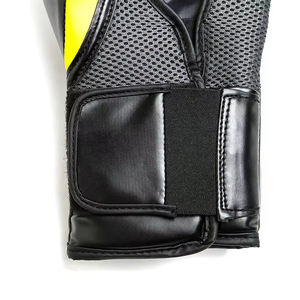 Guantes de Boxeo Deportivos de Cuero PU con Acolchado Grueso para MMA, Kickboxing, Entrenamiento en Gimnasio, Absorción de Humedad, Protección UV, Antideslizantes y Ajustables - Product Image 2