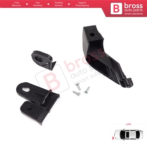 BHL61 Headlight Holder Mount Repair <b>Bracket</b> Tab Set Left Side for Fiorino MK3 225 Nemo Bipper 2007-2020 6212F4 - Product Image 4