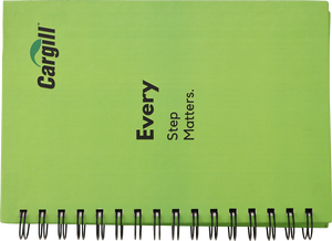 Carnet promotionnel A5 à couverture rigide, reliure spirale, papier 80 g/m², 192 pages, à prix abordable - Product Image 3