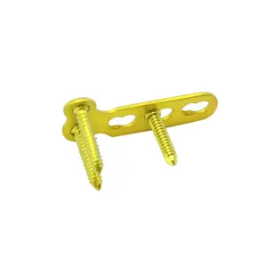 Base de cirugía Implantes ortopédicos Juego de placas de hueso de animales pequeños Acero inoxidable para productos veterinarios - Product Image 3