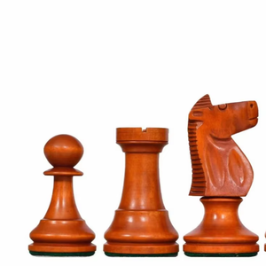 Piezas de Ajedrez Hechas a Mano del Torneo Internacional de Filipinas de 1973, Ebonizadas y Envejecidas, Rey de 4.2 cm, a un Precio Accesible - Product Image 1