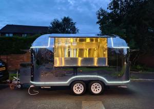 Camion de restauration mobile en acier inoxydable, nouveau design, prêt à l'exportation, avec alimentation intégrée, résistant à la rouille, pour hot-dogs et snacks - Product Image 3