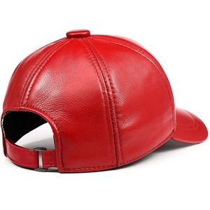 Gran oferta, sombrero de camionero informal para exteriores de algodón 100%, cuero PU de 5 paneles con parche de logotipo personalizado bordado en 3D para rendimiento de ciclismo - Product Image 4