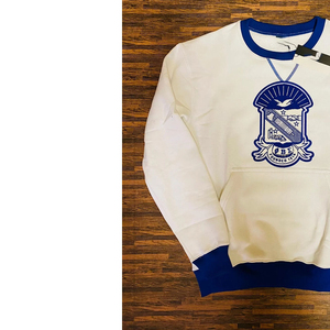 Sudadera de cuello redondo para hombre con bordado de fraternidad Phi Beta Sigma | PBS Fraternity bordado niños personalizado Chenille cuello redondo - Product Image 3