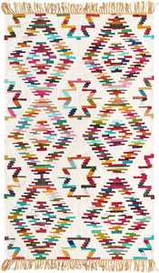 Eco Friendly Indian Dhurrie Rugs Cotton Rugs Chindi Rag Rugs Decorative Bath Mat Living Room Bed Room - Product Image 2