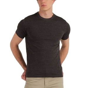 Mode col rond blanc t-shirt bonne qualité couleur unie Style Hip Hop t-shirt pour toutes les tailles hommes t-shirts - Product Image 4
